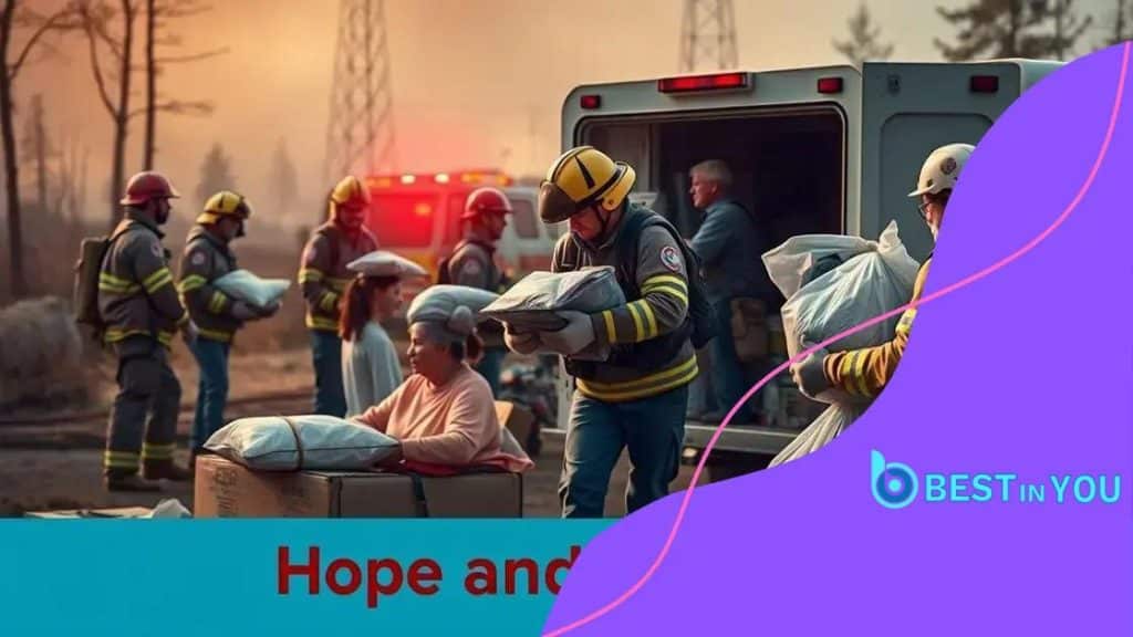 Emergency disaster relief benefits for wildfire victims