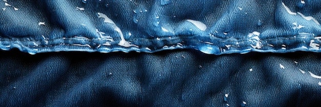 A split image comparing different denim washes (light, medium, dark) and levels of distressing (clean, slightly distressed, heavily distressed). Each image is paired with a brief description of the style and ideal occasion for wearing.