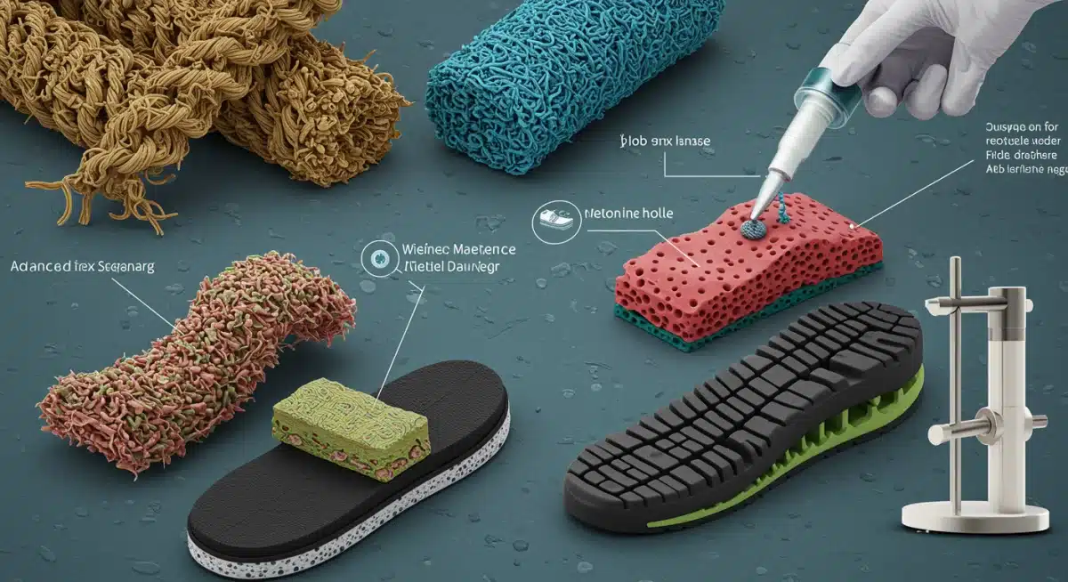 Advanced material science for enhanced shoe durability and performance.