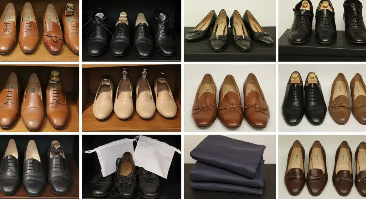 Optimal shoe storage solutions for preserving footwear quality.