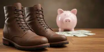 High-quality leather boots representing smart financial investment in footwear.