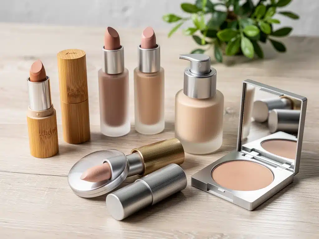 Refillable and minimalist sustainable makeup packaging in 2026
